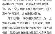VAR判罚再引争议，拜仁对阵申花裁判判点引发巨大争议的简单介绍